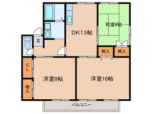 サンリッチの物件間取画像